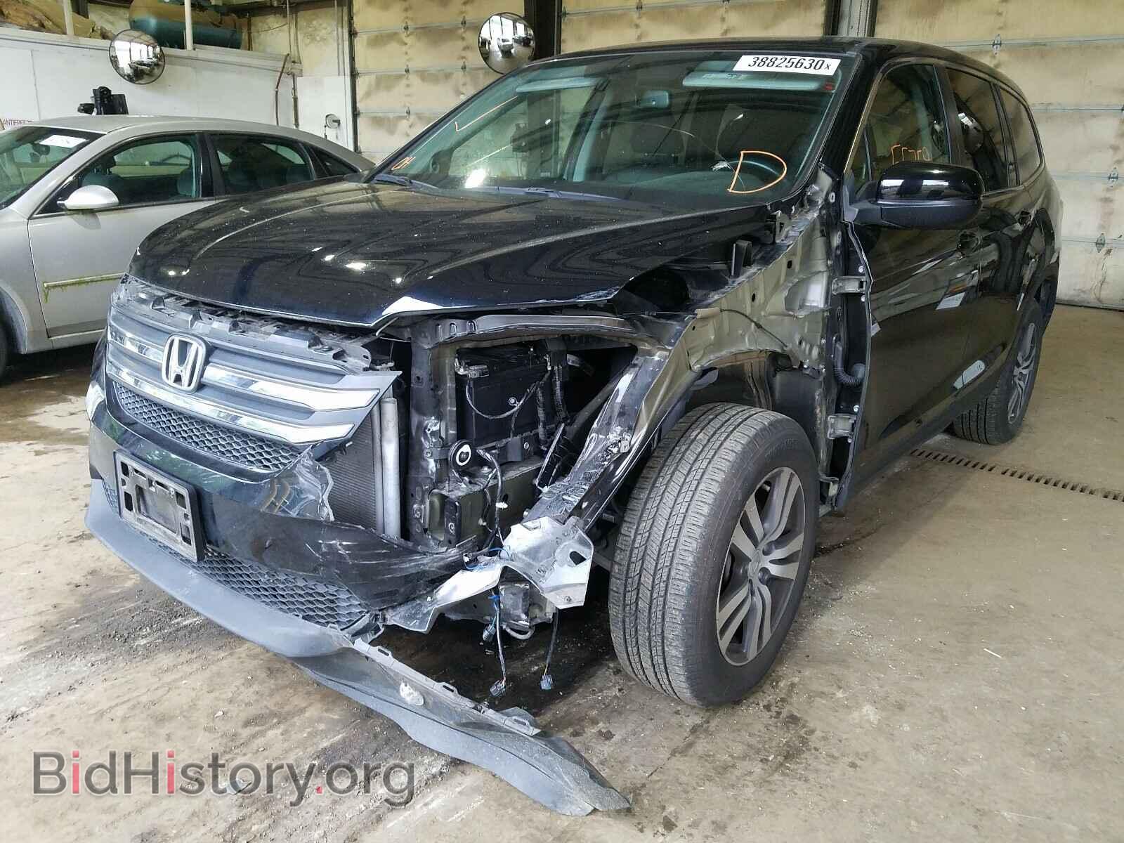 2016 HONDA PILOT - VIN: 5FNYF6H52GB089389 - Фото 2
