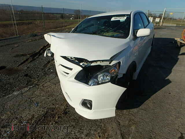 2011 TOYOTA COROLLA - VIN: 2T1BU4EE5BC584803 - Фото 2