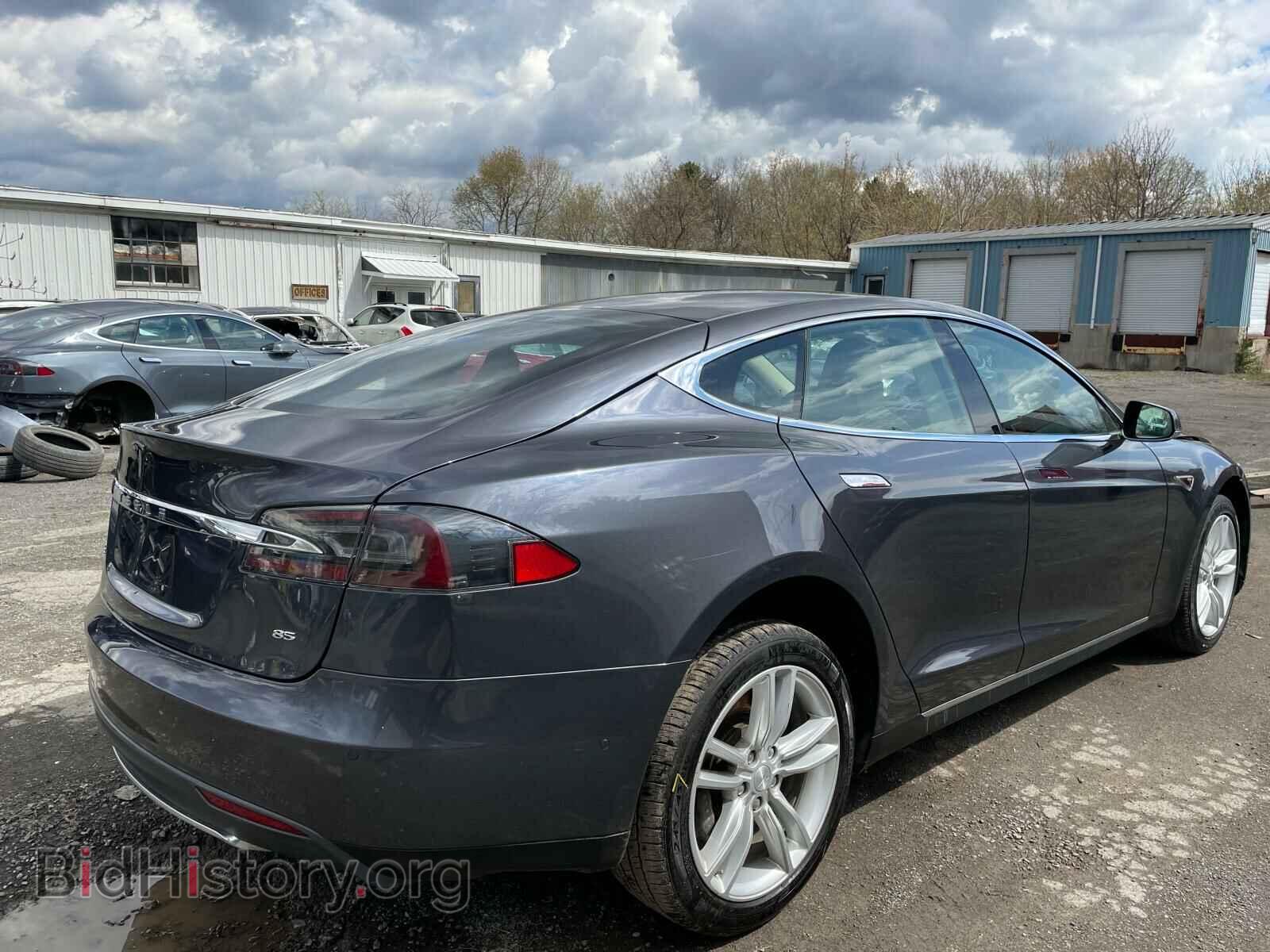 2014 TESLA MODEL S - VIN: 5YJSA1H15EFP62368 - Фото 4