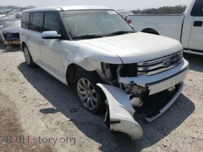 2010 Ford FLEX Flex Limit, white — VIN 2FMGK5DC0ABA76744, Copart