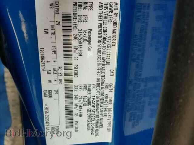 2014 FORD FOCUS - VIN: 1FADP3F22EL354962 - Photo 10