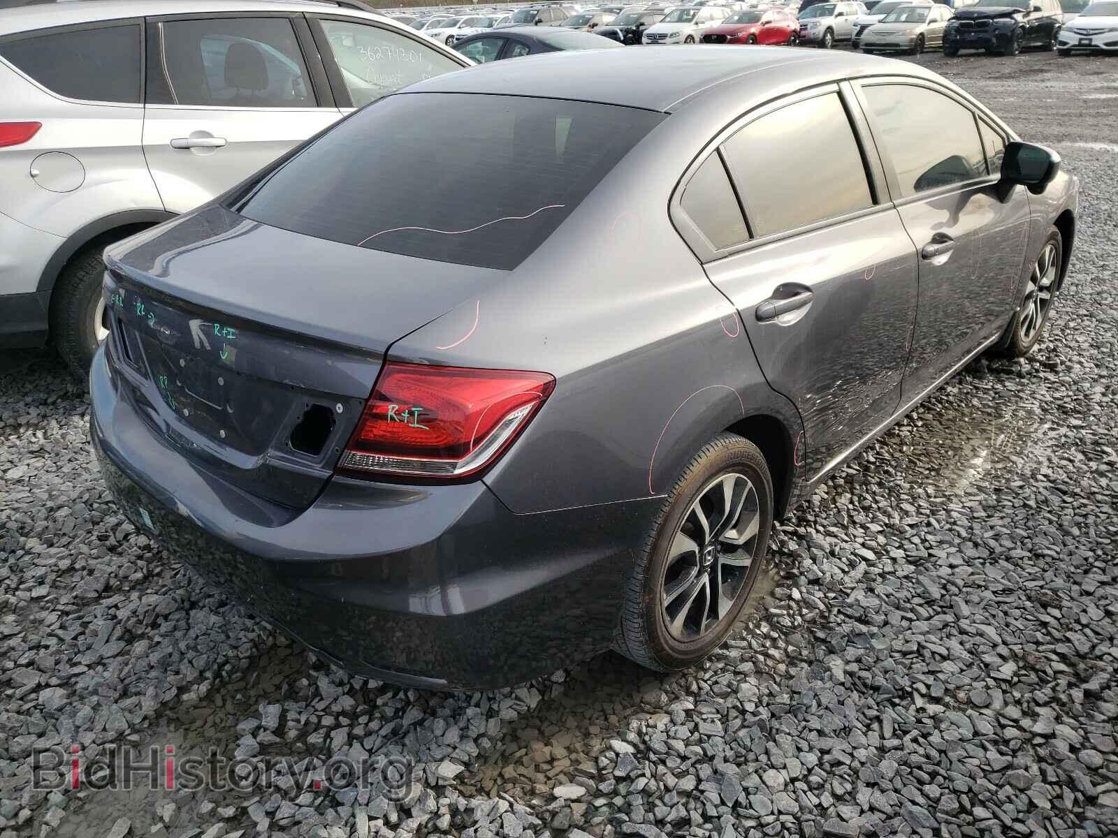 2014 HONDA CIVIC - VIN: 2HGFB2F59EH044330 - Фото 4
