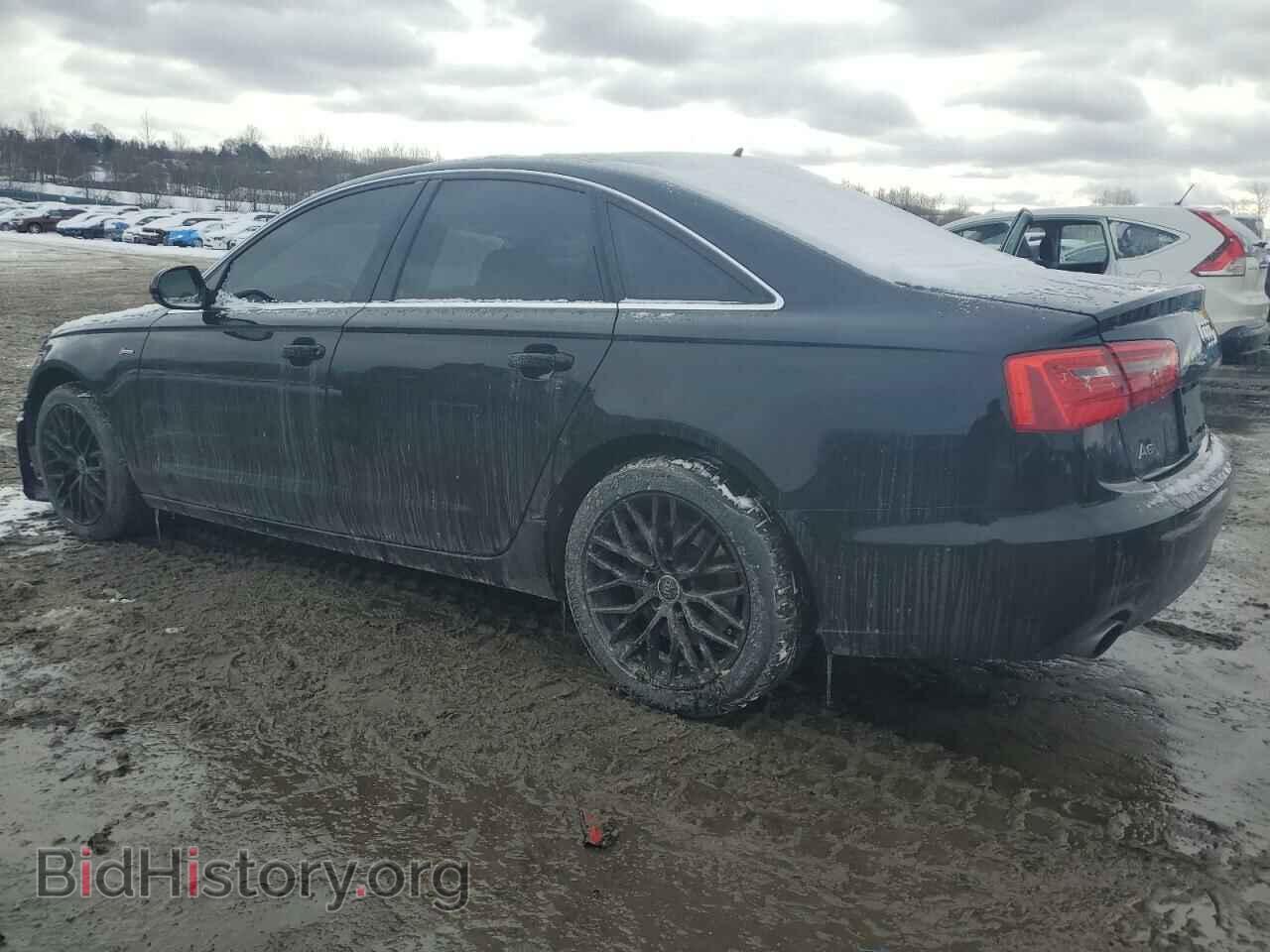 2012 AUDI A6 - VIN: WAUGGBFC9CN144724 - Фото 2