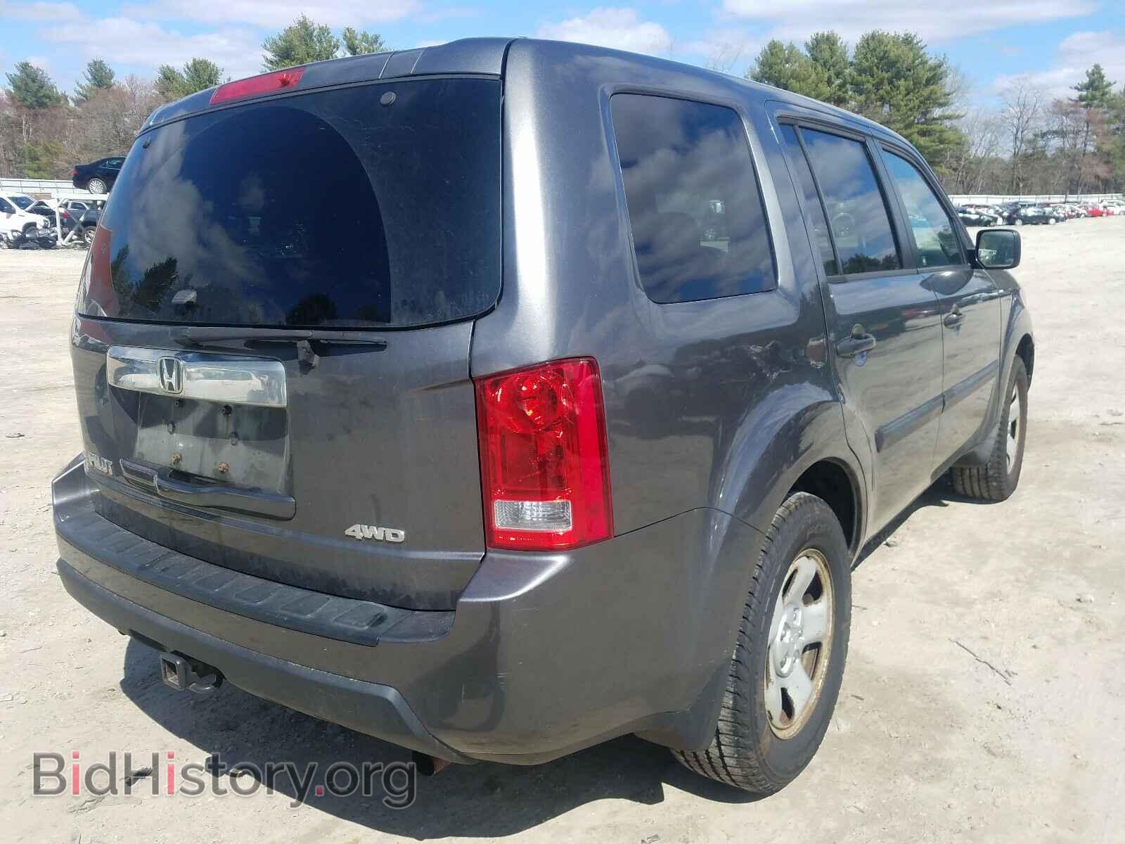2011 HONDA PILOT - VIN: 5FNYF4H23BB033965 - Фото 4