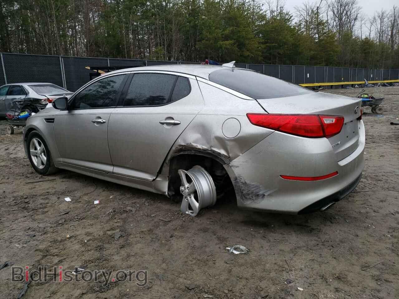 2015 KIA OPTIMA - VIN: KNAGM4A78F5587143 - Фото 2