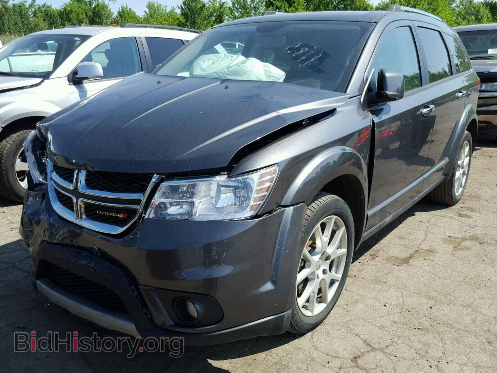 2014 DODGE JOURNEY - VIN: 3C4PDCDG8ET135197 - Фото 2