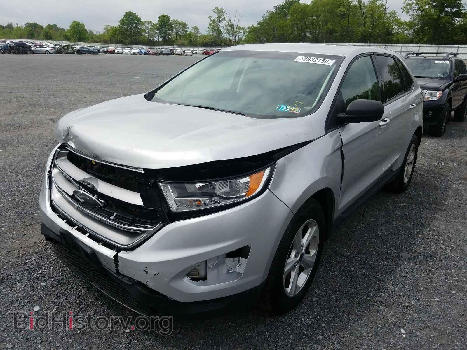 2016 FORD EDGE - VIN: 2FMPK4G92GBC39266 - Фото 2