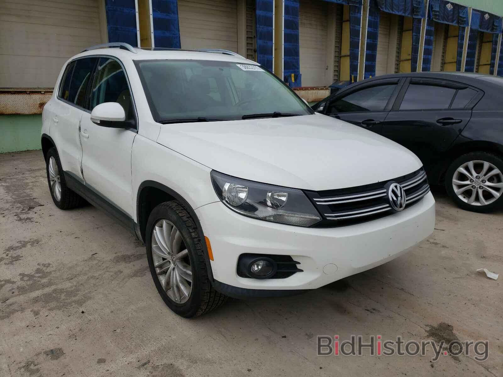 Photo WVGBV7AX1CW567328 - VOLKSWAGEN TIGUAN 2012