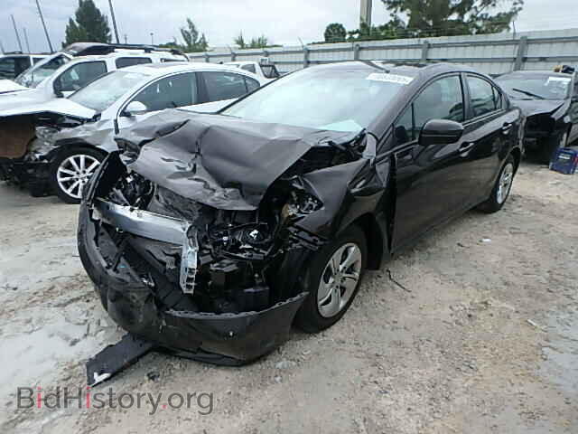 2014 HONDA CIVIC - VIN: 2HGFB2F57EH510384 - Фото 2