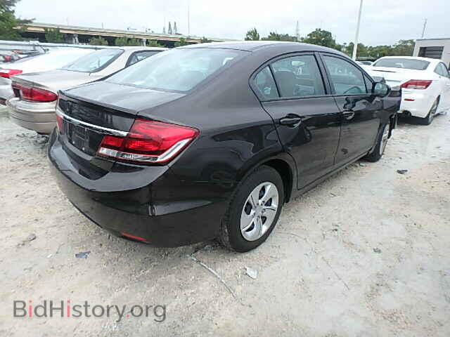 2014 HONDA CIVIC - VIN: 2HGFB2F57EH510384 - Фото 4