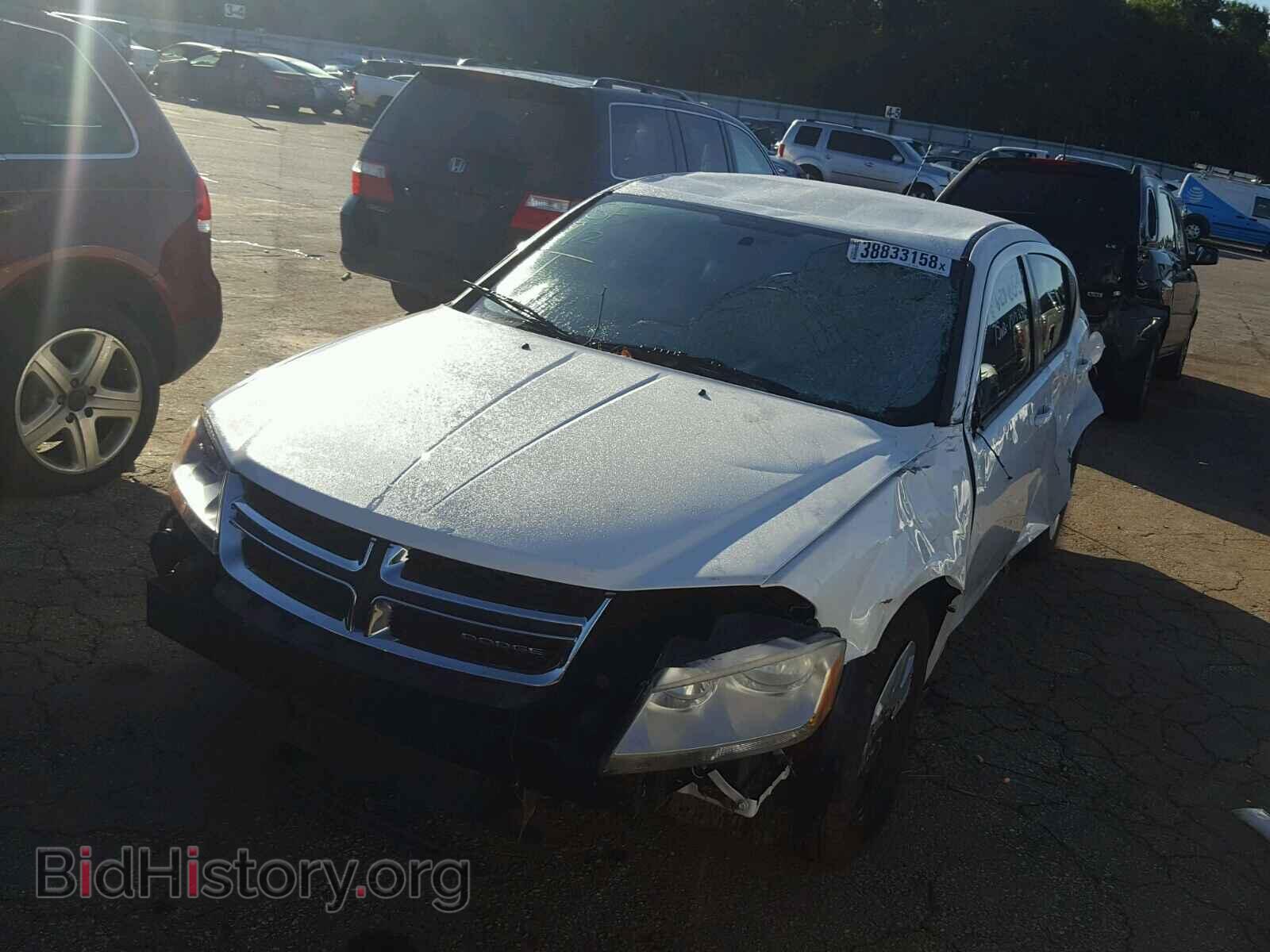 2011 DODGE AVENGER - VIN: 1B3BD4FB9BN507841 - Фото 2