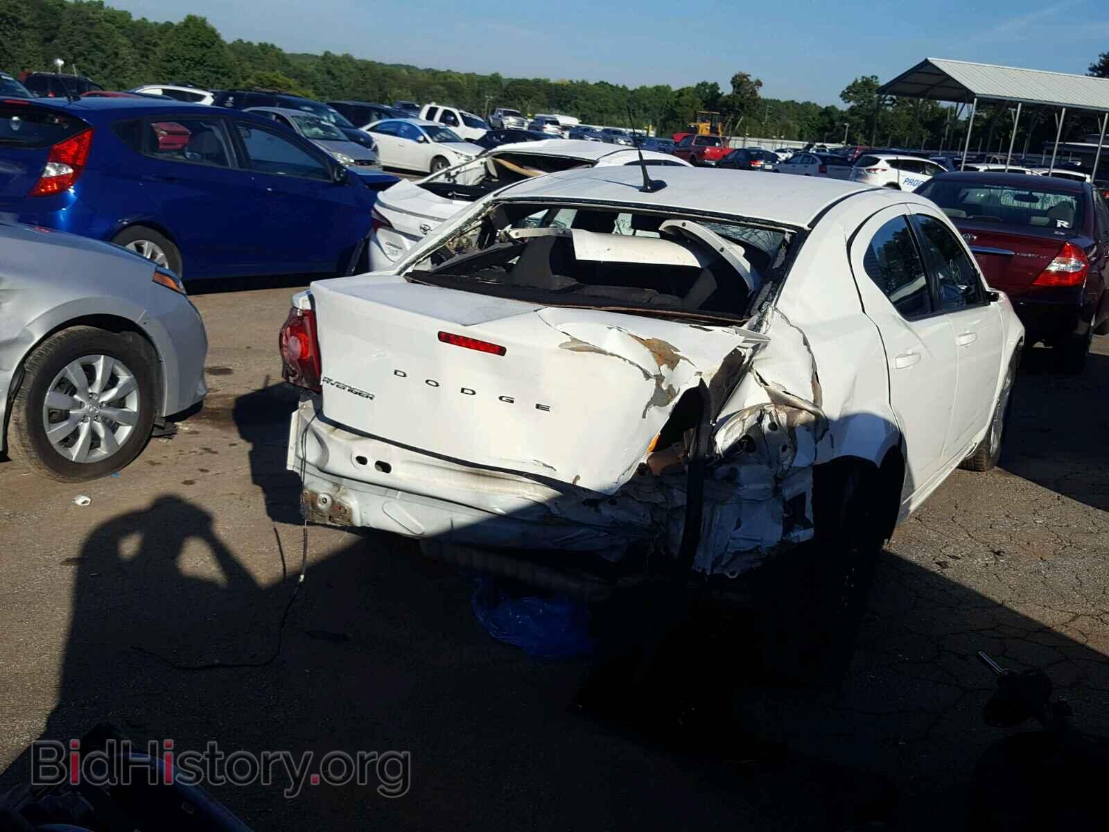 2011 DODGE AVENGER - VIN: 1B3BD4FB9BN507841 - Фото 4