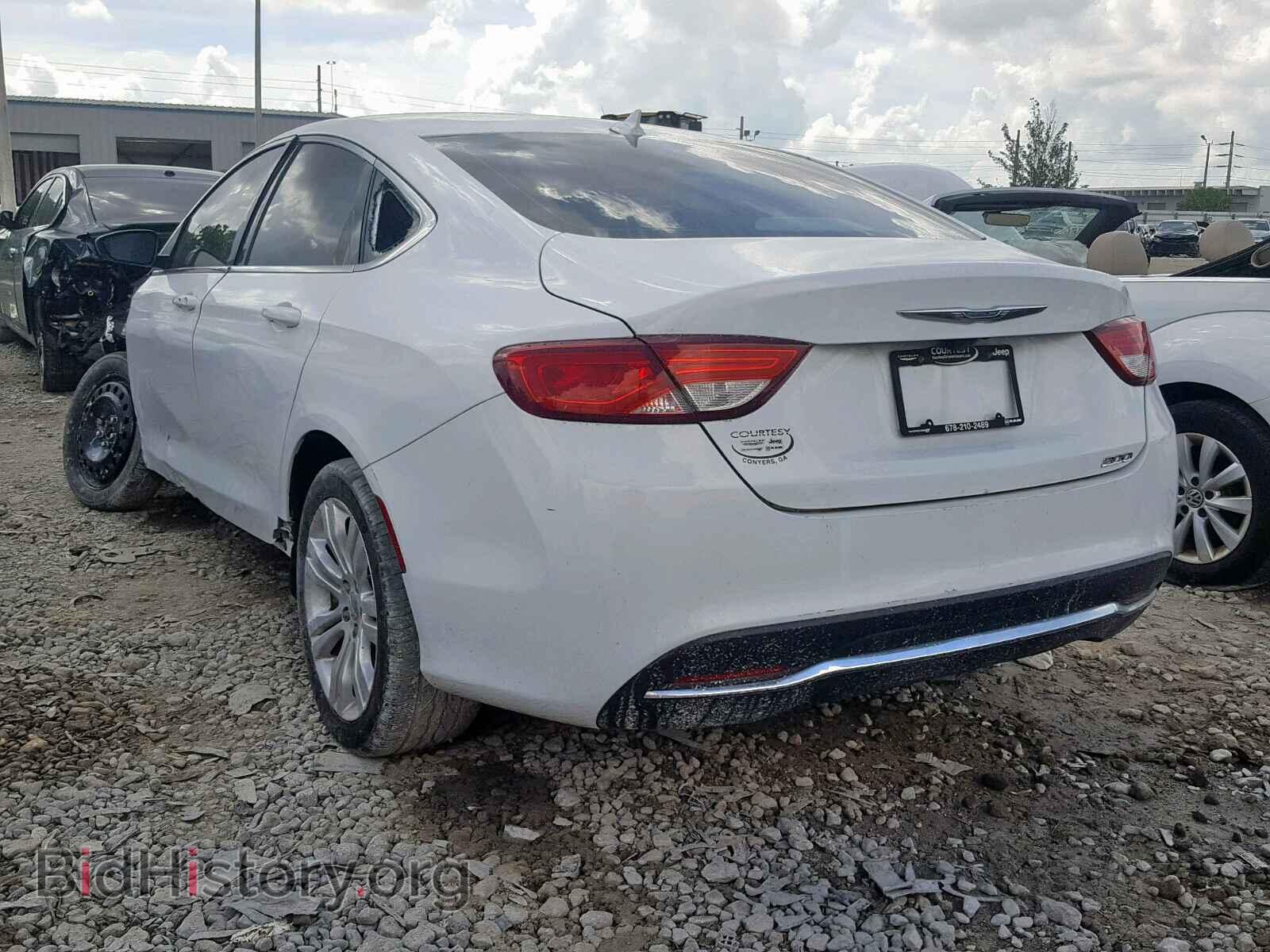 2016 CHRYSLER 200 - VIN: 1C3CCCABXGN180031 - Photo 3