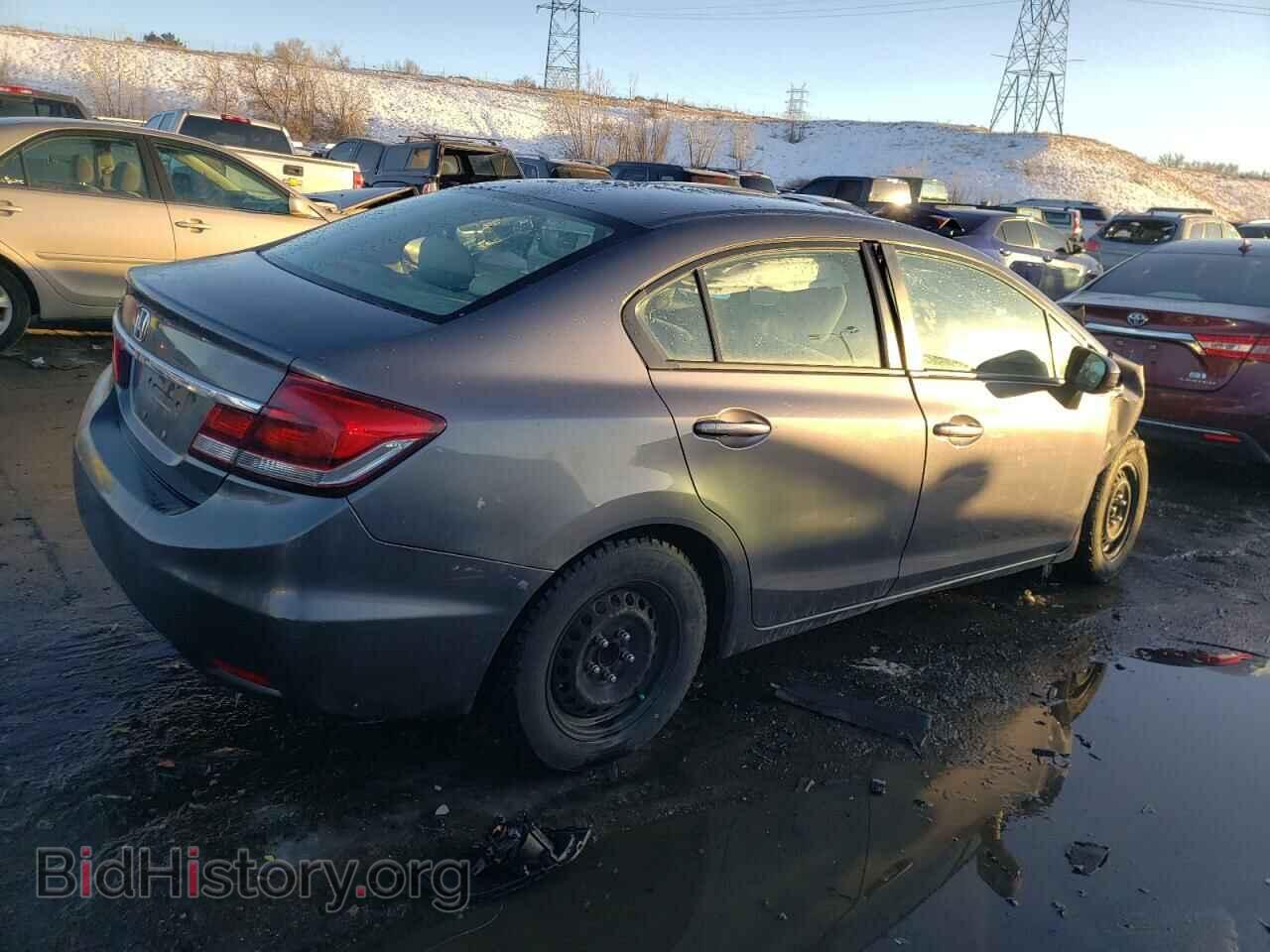 2014 HONDA CIVIC - VIN: 19XFB2F5XEE004624 - Фото 3