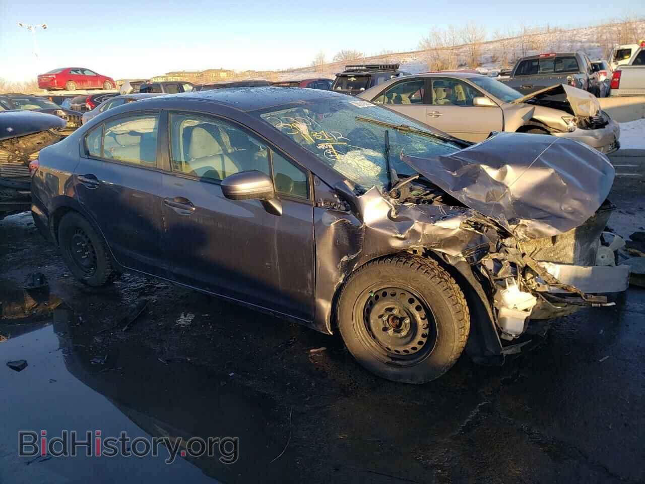 2014 HONDA CIVIC - VIN: 19XFB2F5XEE004624 - Фото 4