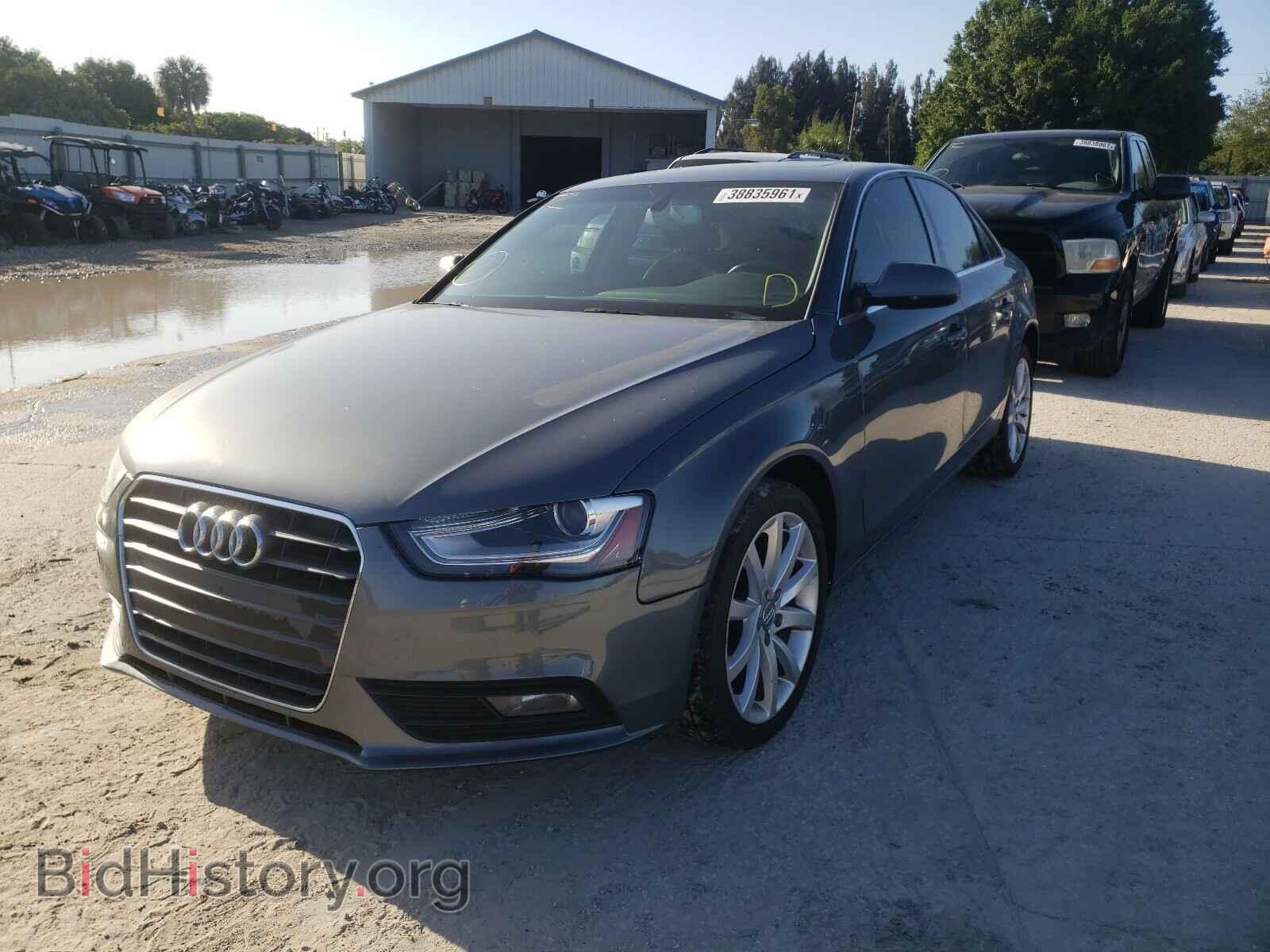 2013 AUDI A4 - VIN: WAUEFAFL2DN040730 - Фото 2
