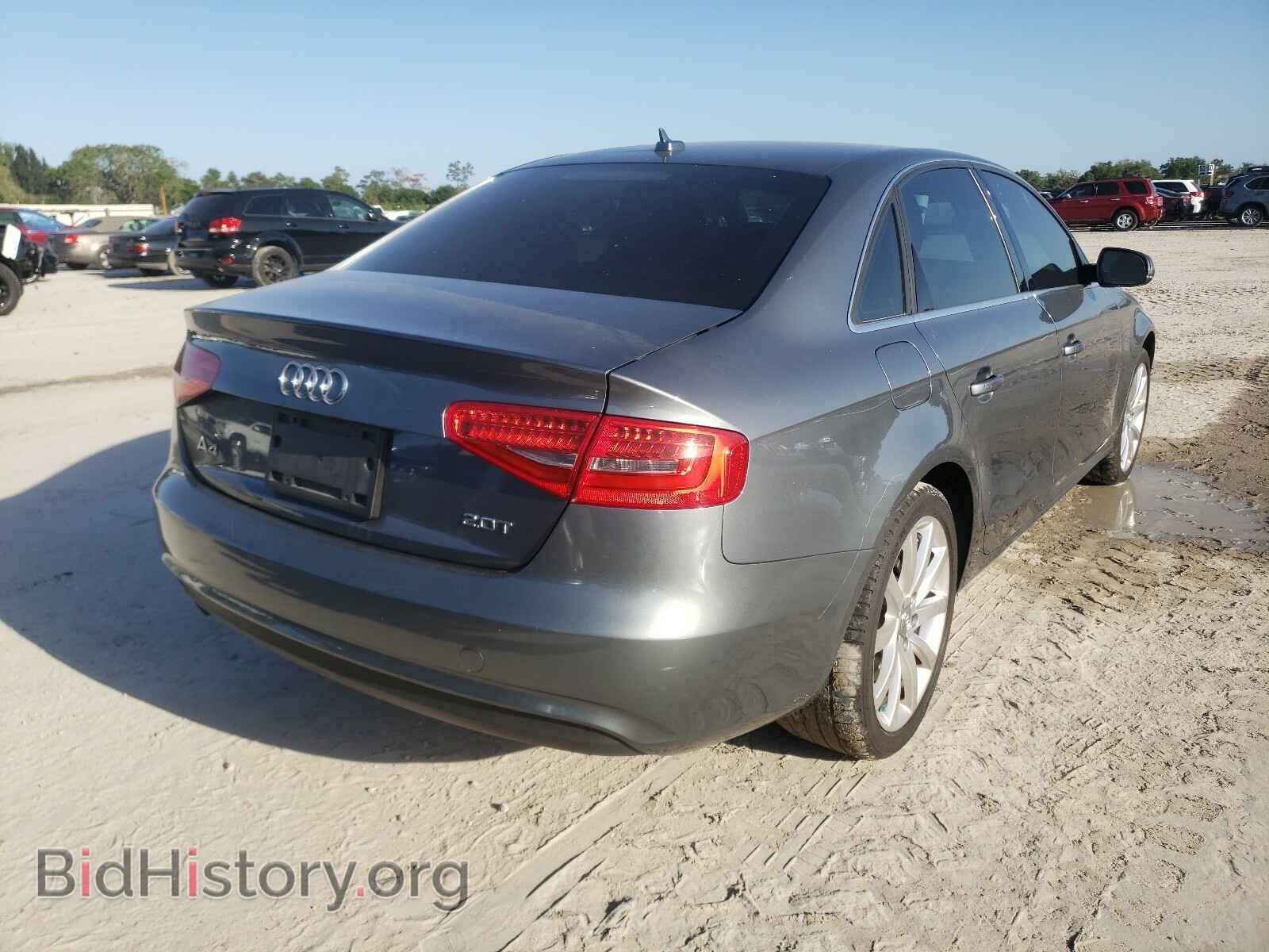 2013 AUDI A4 - VIN: WAUEFAFL2DN040730 - Фото 4