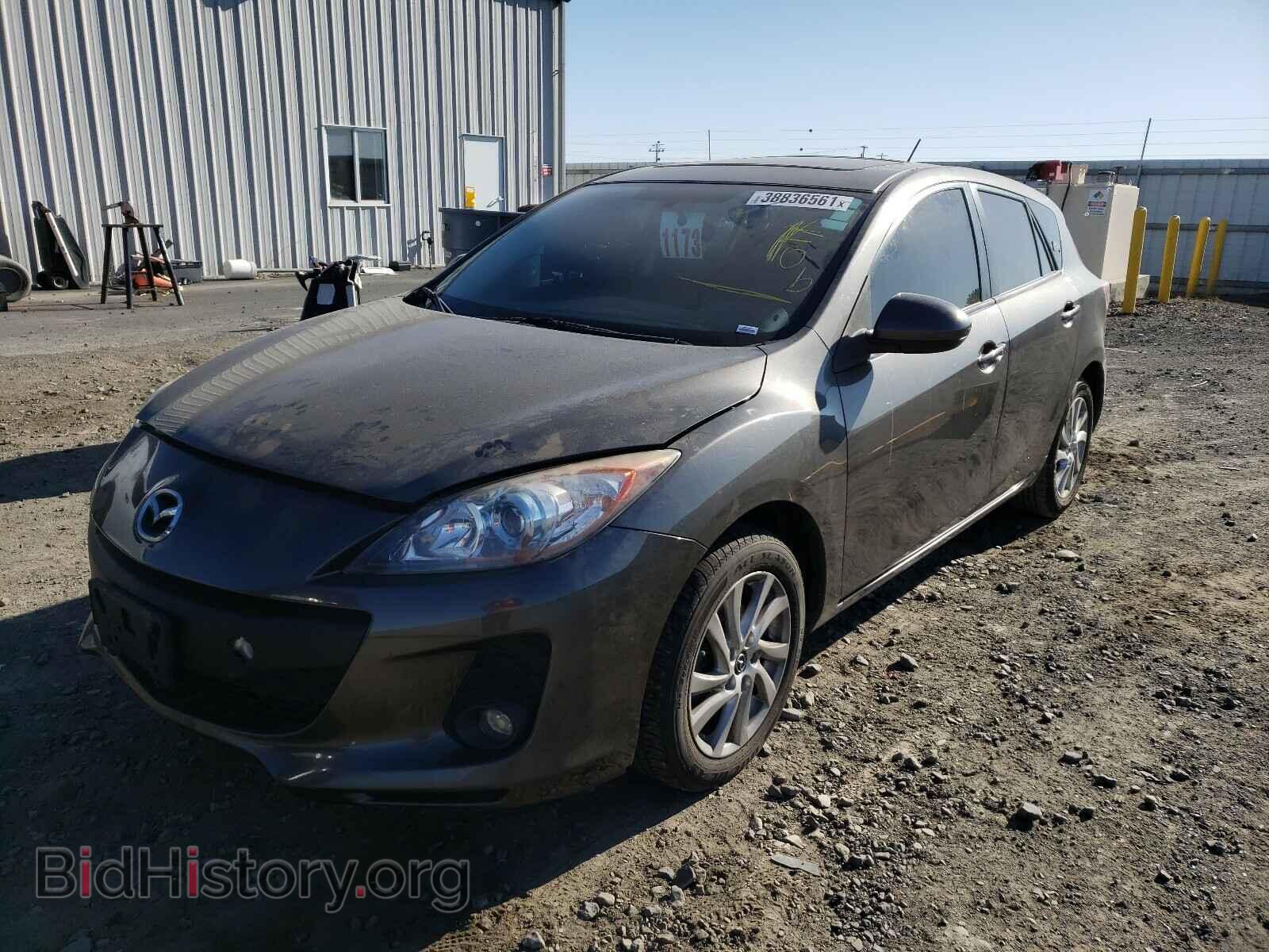 2013 MAZDA 3 - VIN: JM1BL1LPXD1757244 - Фото 2