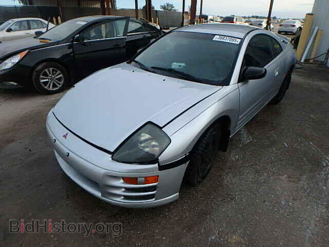 2001 MITSUBISHI ECLIPSE - VIN: 4A3AC34G01E154567 - Фото 2
