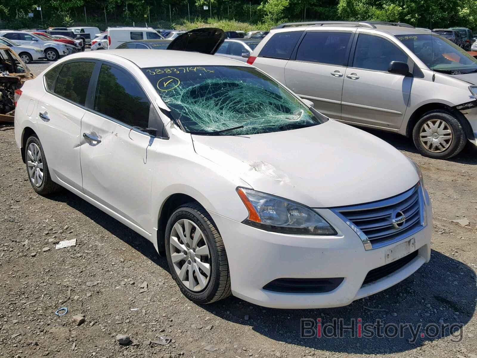 Photo 3N1AB7AP8DL732052 - NISSAN SENTRA 2013