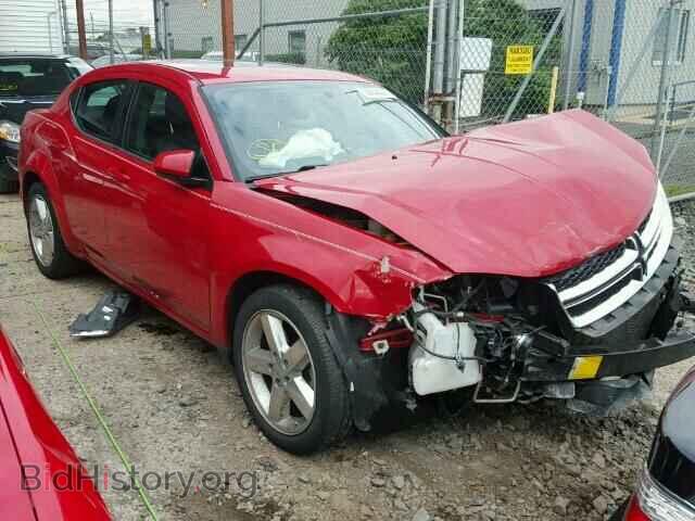 Фотография 1C3CDZCB2CN312027 - DODGE AVENGER 2012