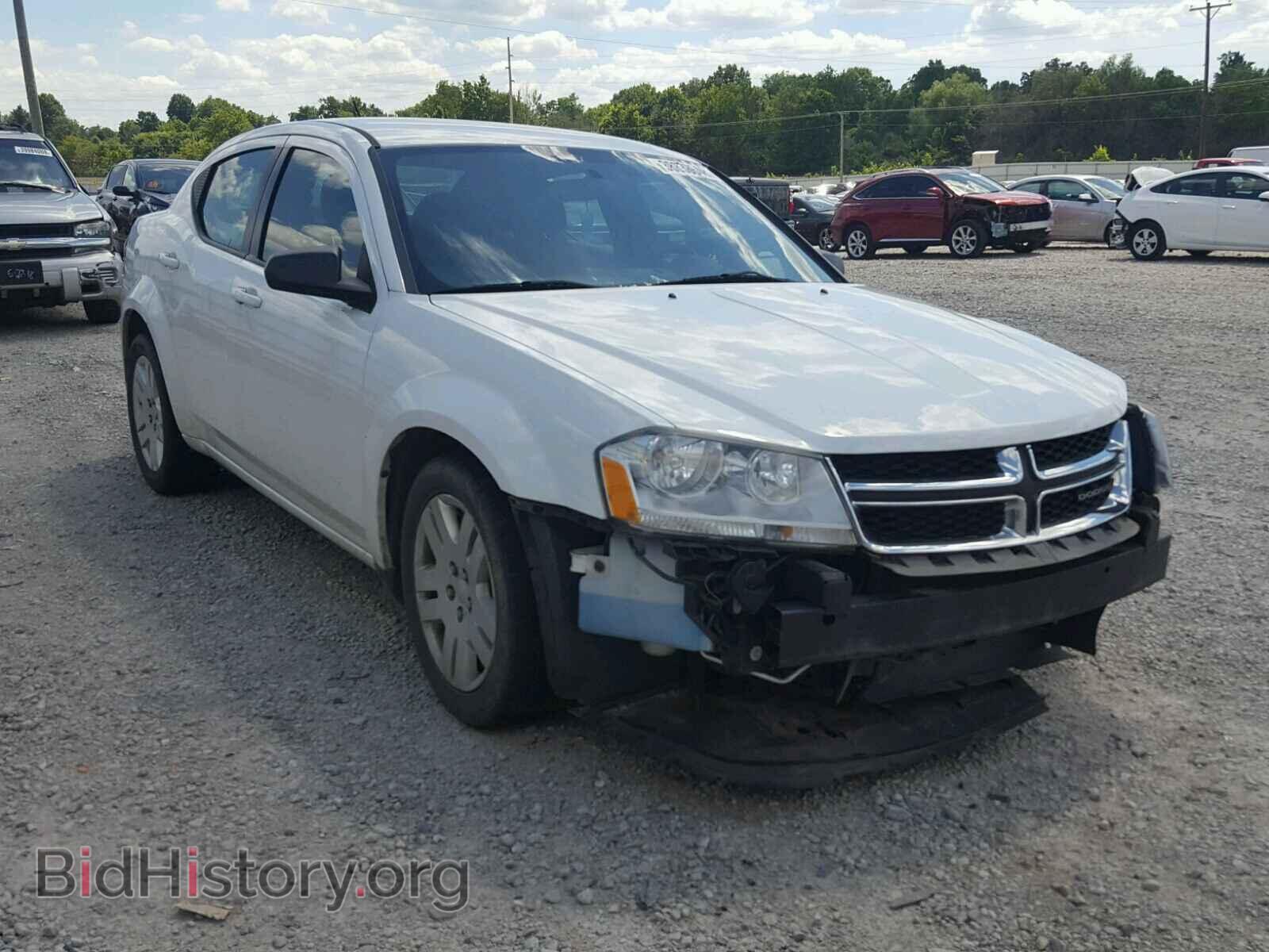 Фотография 1C3CDZAB3CN324660 - DODGE AVENGER 2012