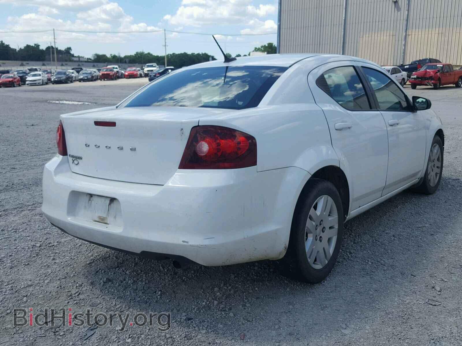 2012 DODGE AVENGER - VIN: 1C3CDZAB3CN324660 - Фото 4