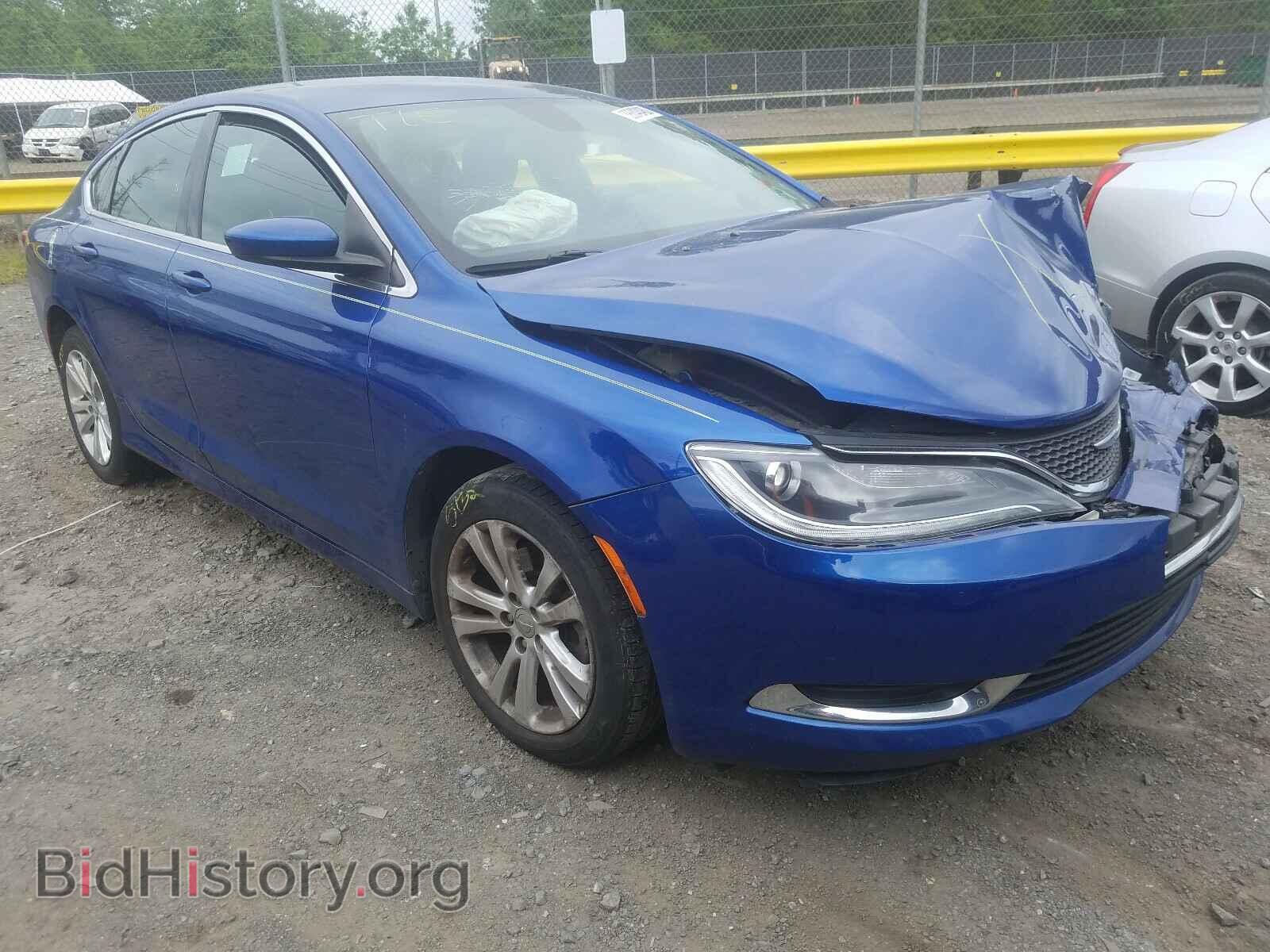 Фотография 1C3CCCAB5FN684887 - CHRYSLER 200 2015