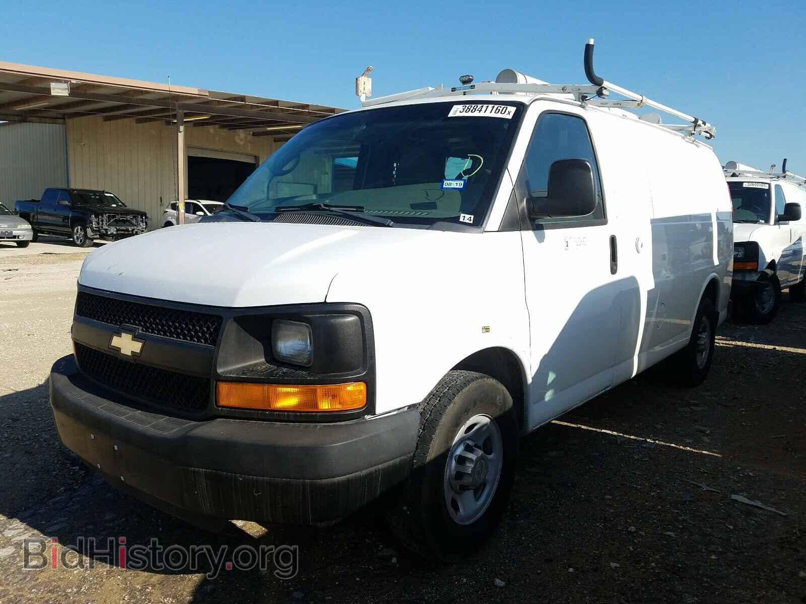 2012 CHEVROLET EXPRESS - VIN: 1GCWGFCB1C1124637 - Фото 2
