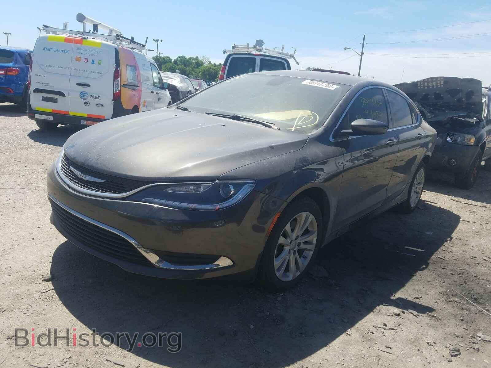 2016 CHRYSLER 200 - VIN: 1C3CCCAB9GN127269 - Фото 2