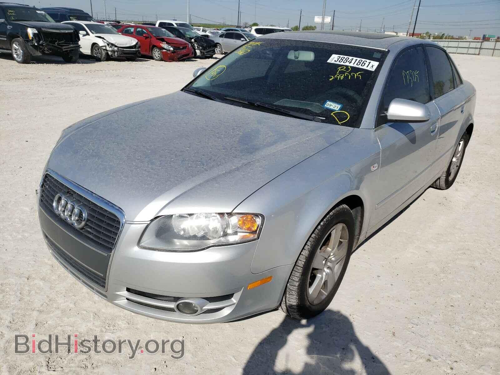 2006 AUDI A4 - VIN: WAUAF78E46A258775 - Фото 2