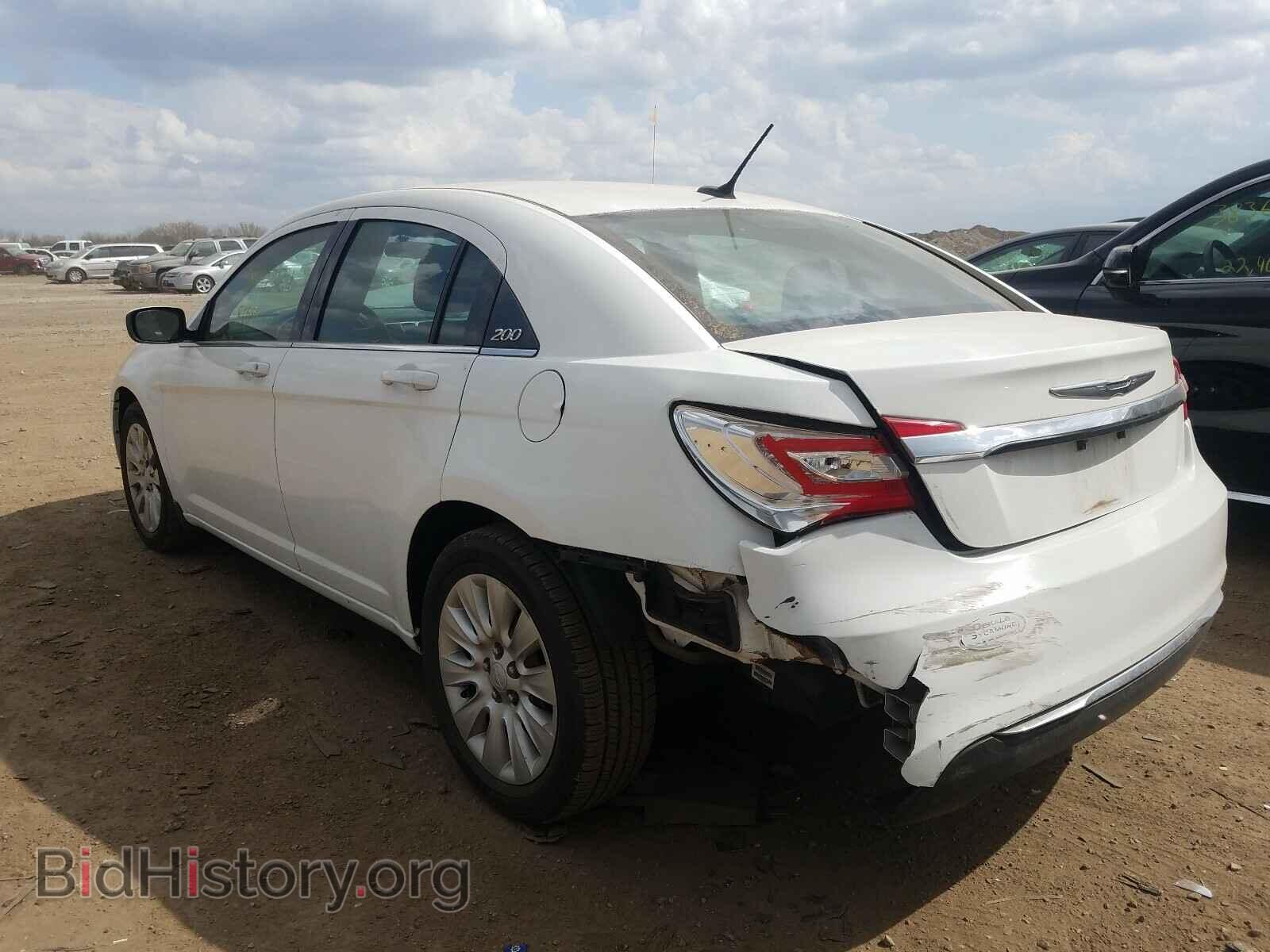 2012 CHRYSLER 200 - VIN: 1C3CCBAB4CN268447 - Фото 3