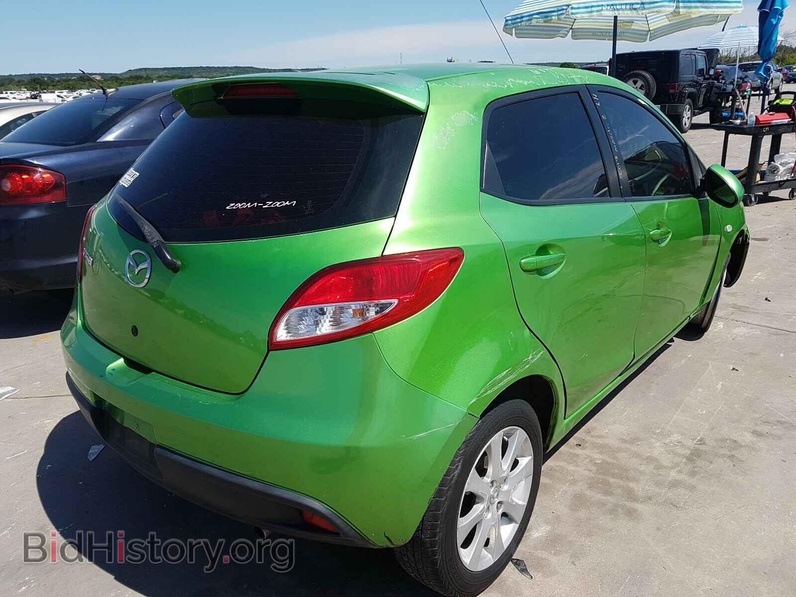 2011 MAZDA 2 - VIN: JM1DE1HY4B0125508 - Фото 4