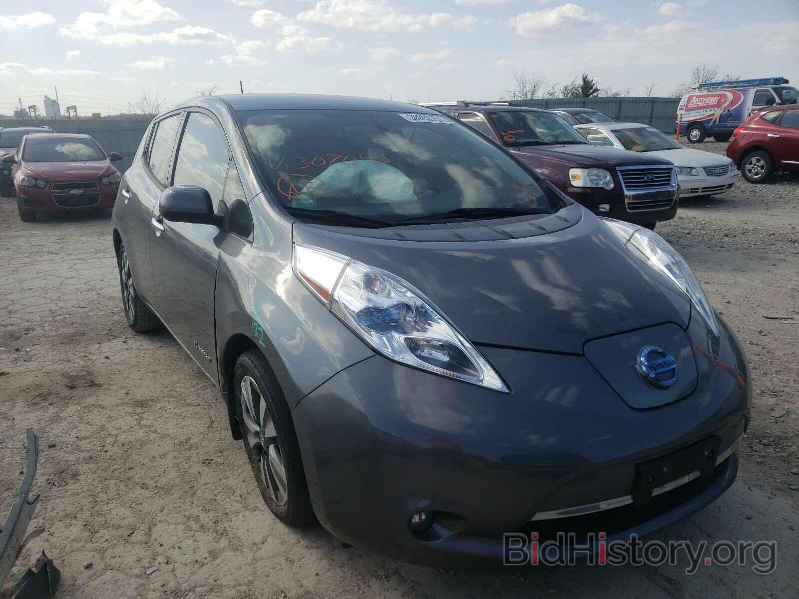 Photo 1N4BZ0CP7HC307043 - NISSAN LEAF 2017