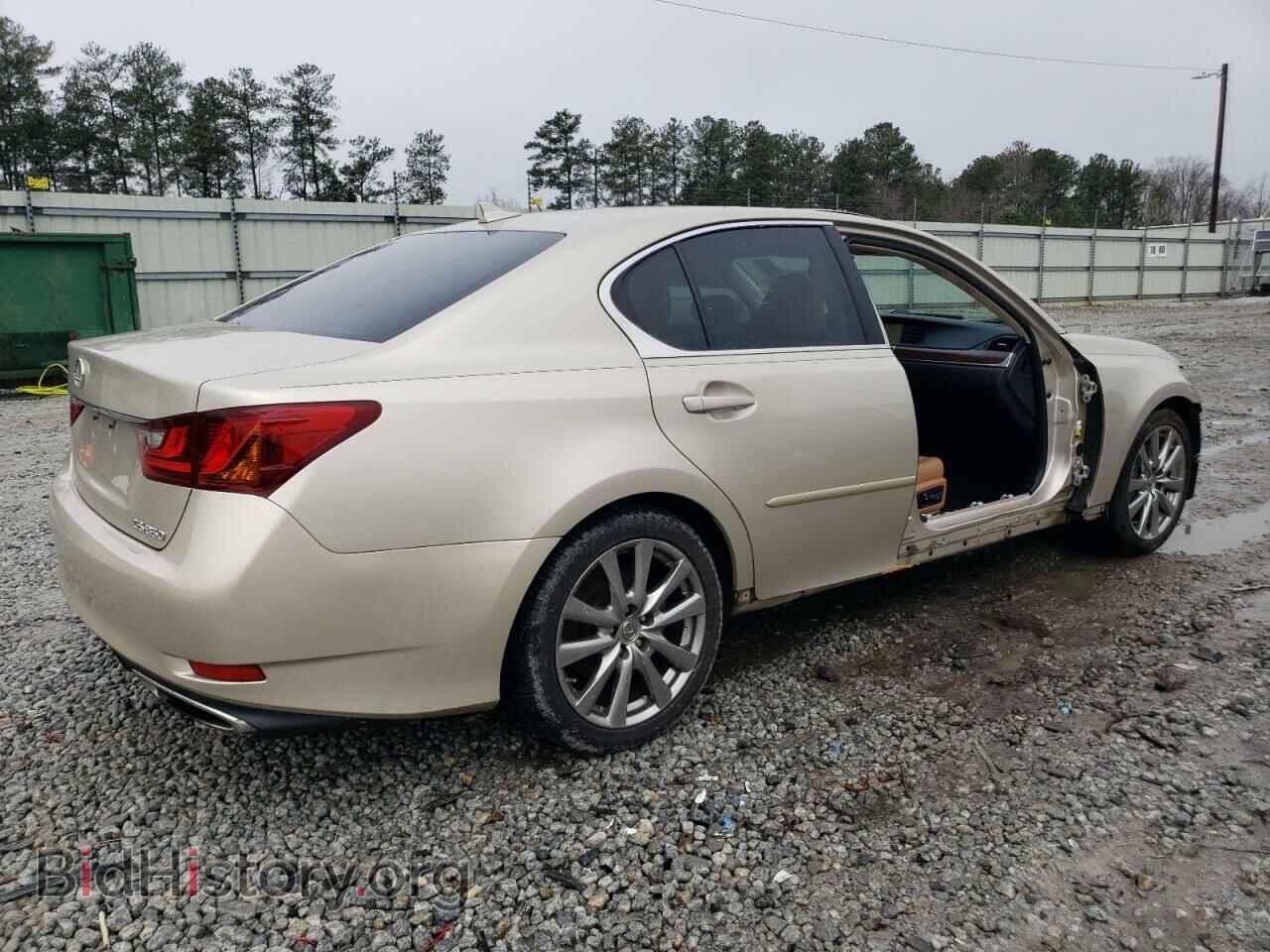 2013 LEXUS GS350 - VIN: JTHBE1BL4D5000713 - Фото 3
