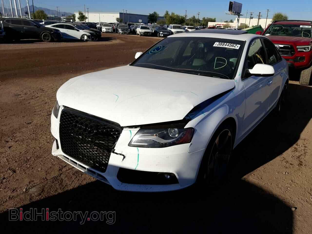 2011 AUDI A4 - VIN: WAUFFAFL4BN019895 - Фото 2