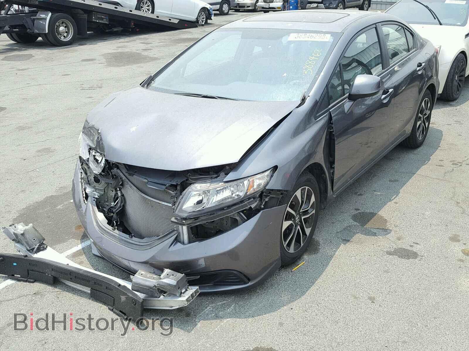 2013 HONDA CIVIC - VIN: 19XFB2F84DE239934 - Фото 2