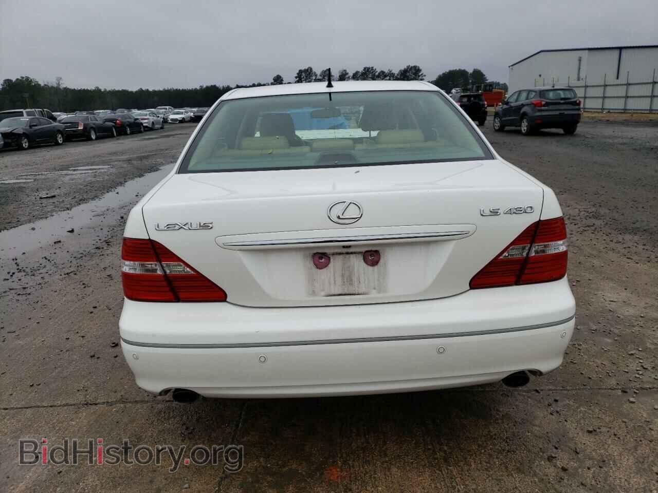 2006 LEXUS LS430 - VIN: JTHBN36F965048159 - Фото 6