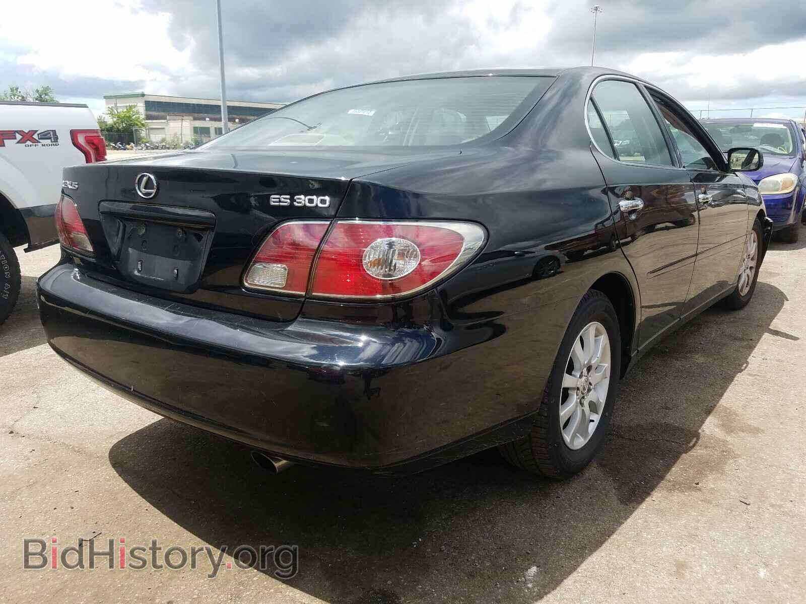 2003 LEXUS ES300 - VIN: JTHBF30G730094029 - Фото 4