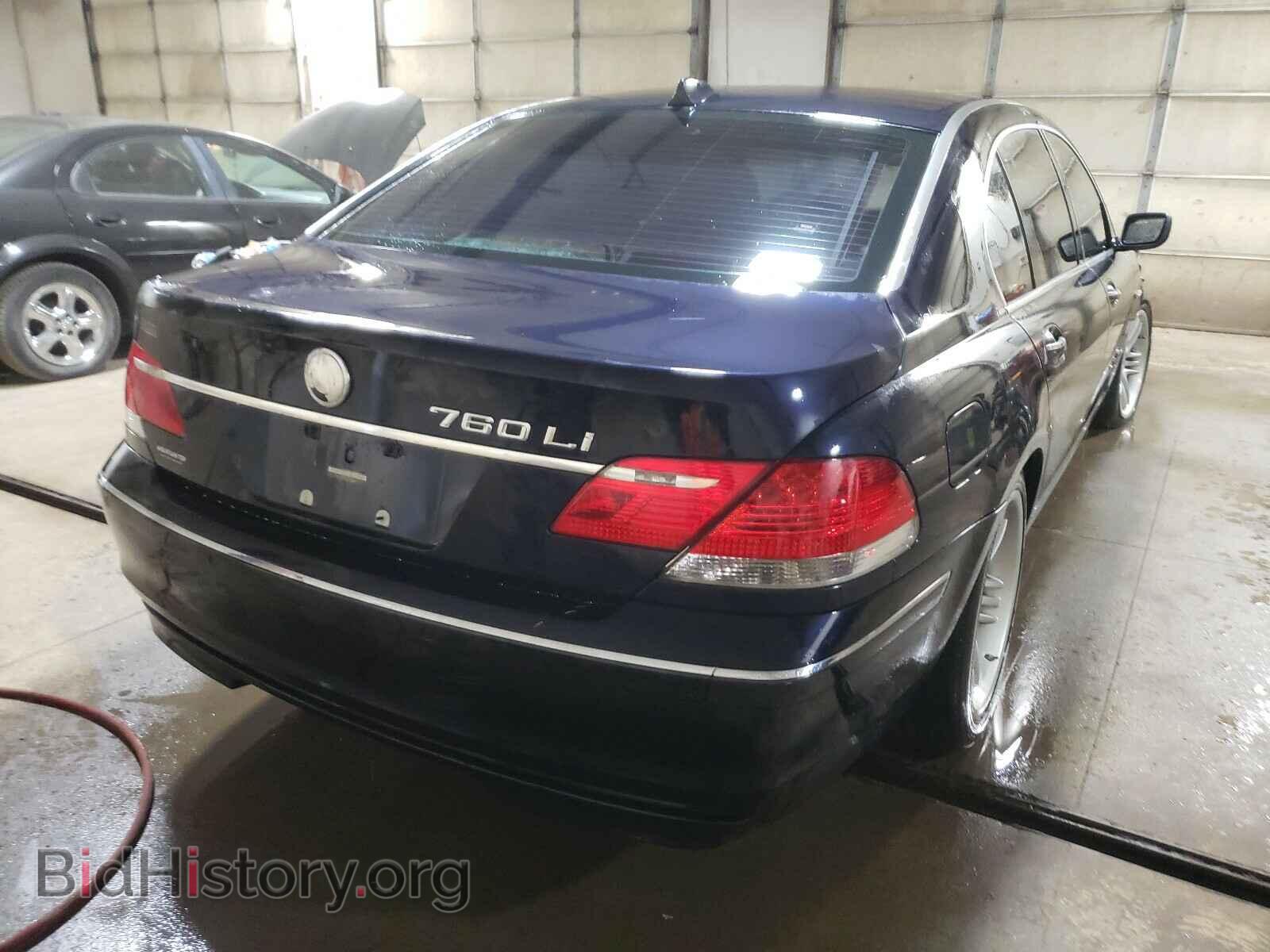 2007 BMW 7 SERIES - VIN: WBAHN03527DD98665 - Фото 4