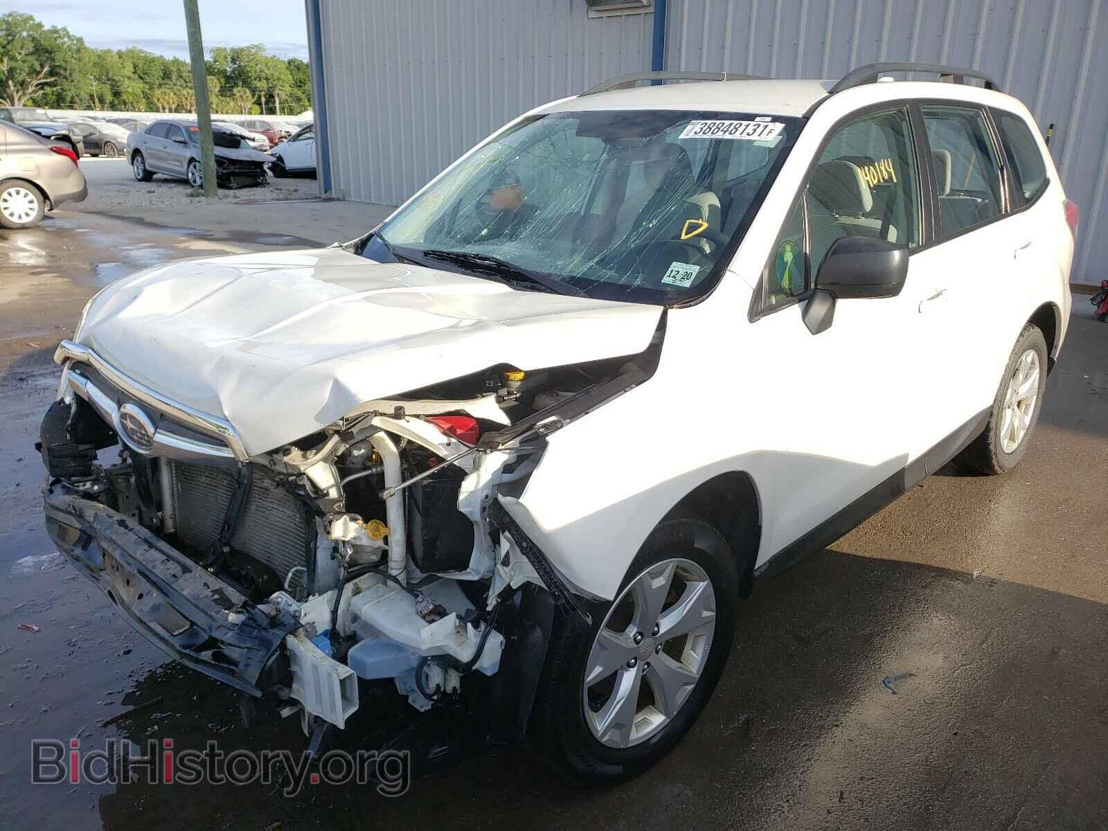 2016 SUBARU FORESTER - VIN: JF2SJABC8GH471524 - Фото 2