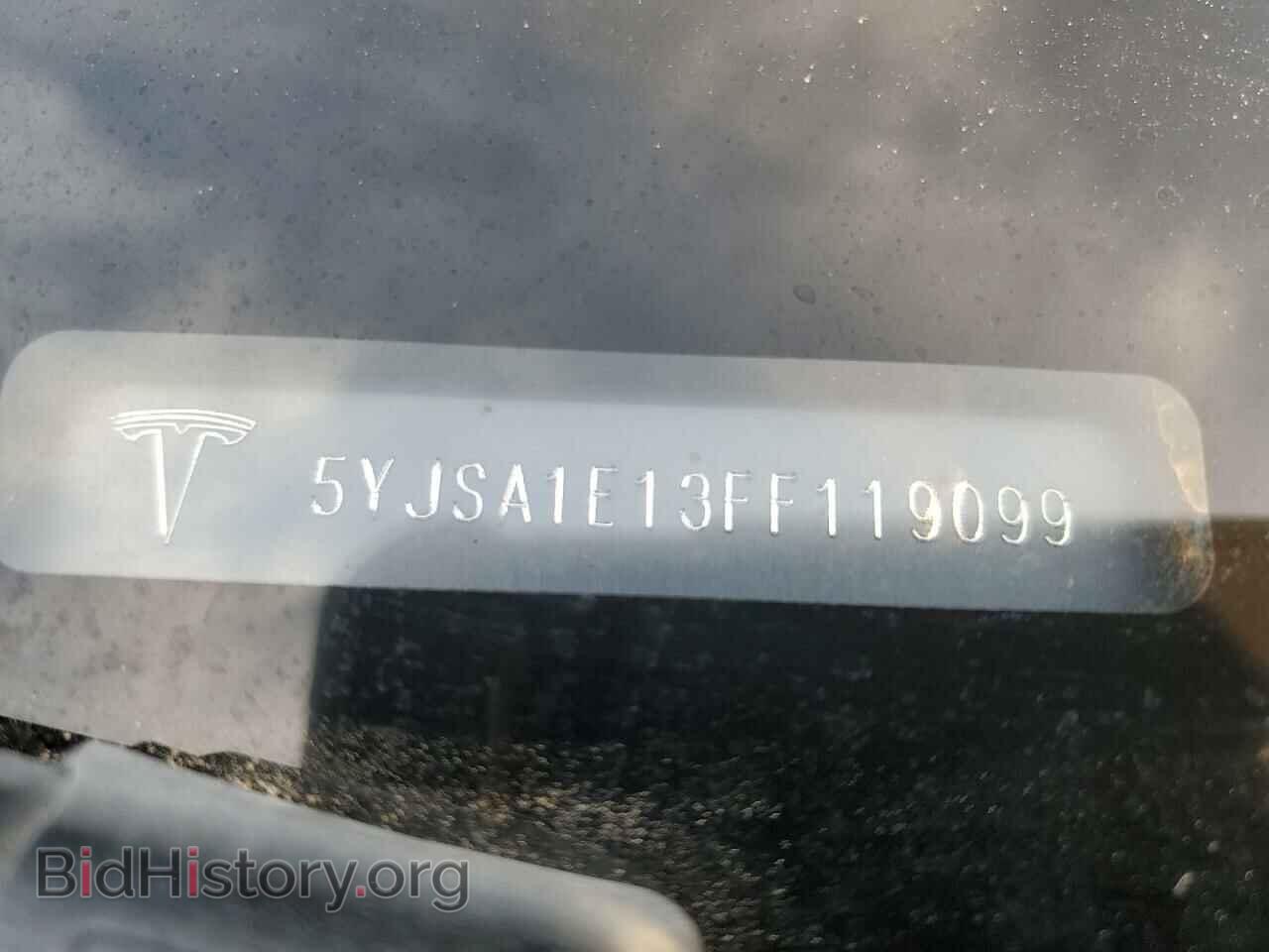 2015 TESLA MODEL S - VIN: 5YJSA1E13FF119099 - Фото 12