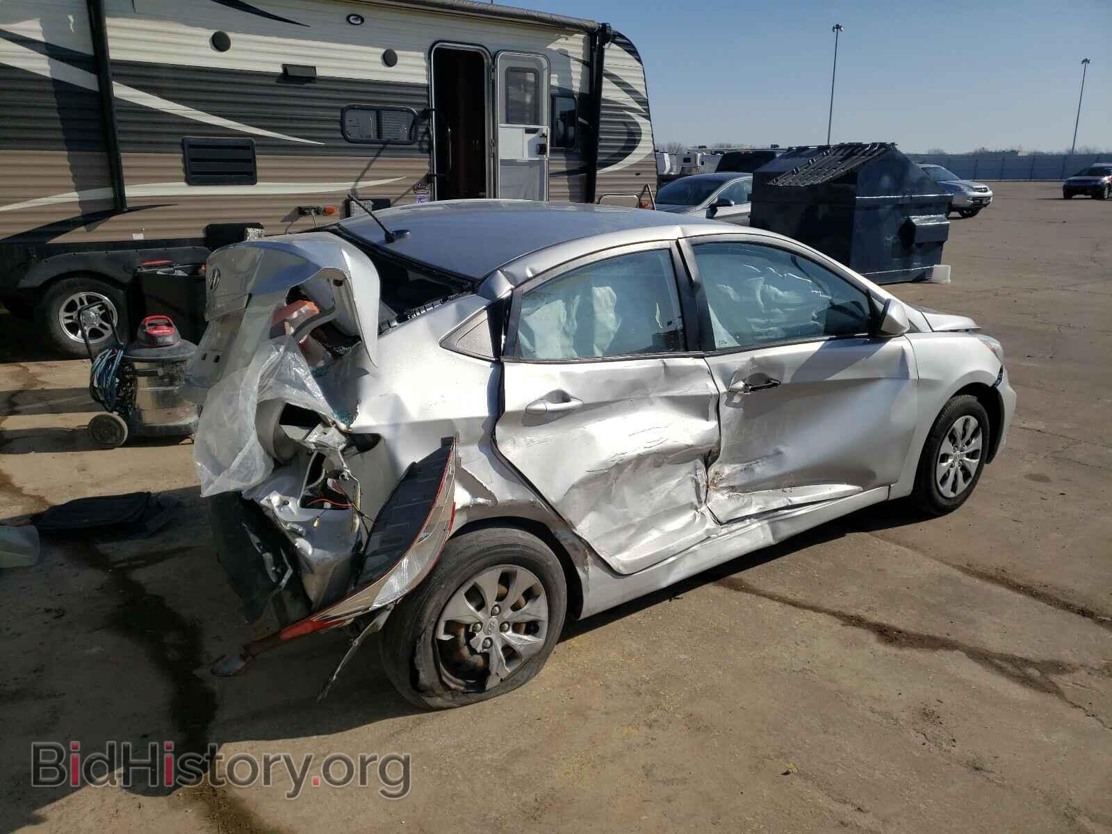 2015 HYUNDAI ACCENT - VIN: KMHCT4AE6FU930925 - Фото 4