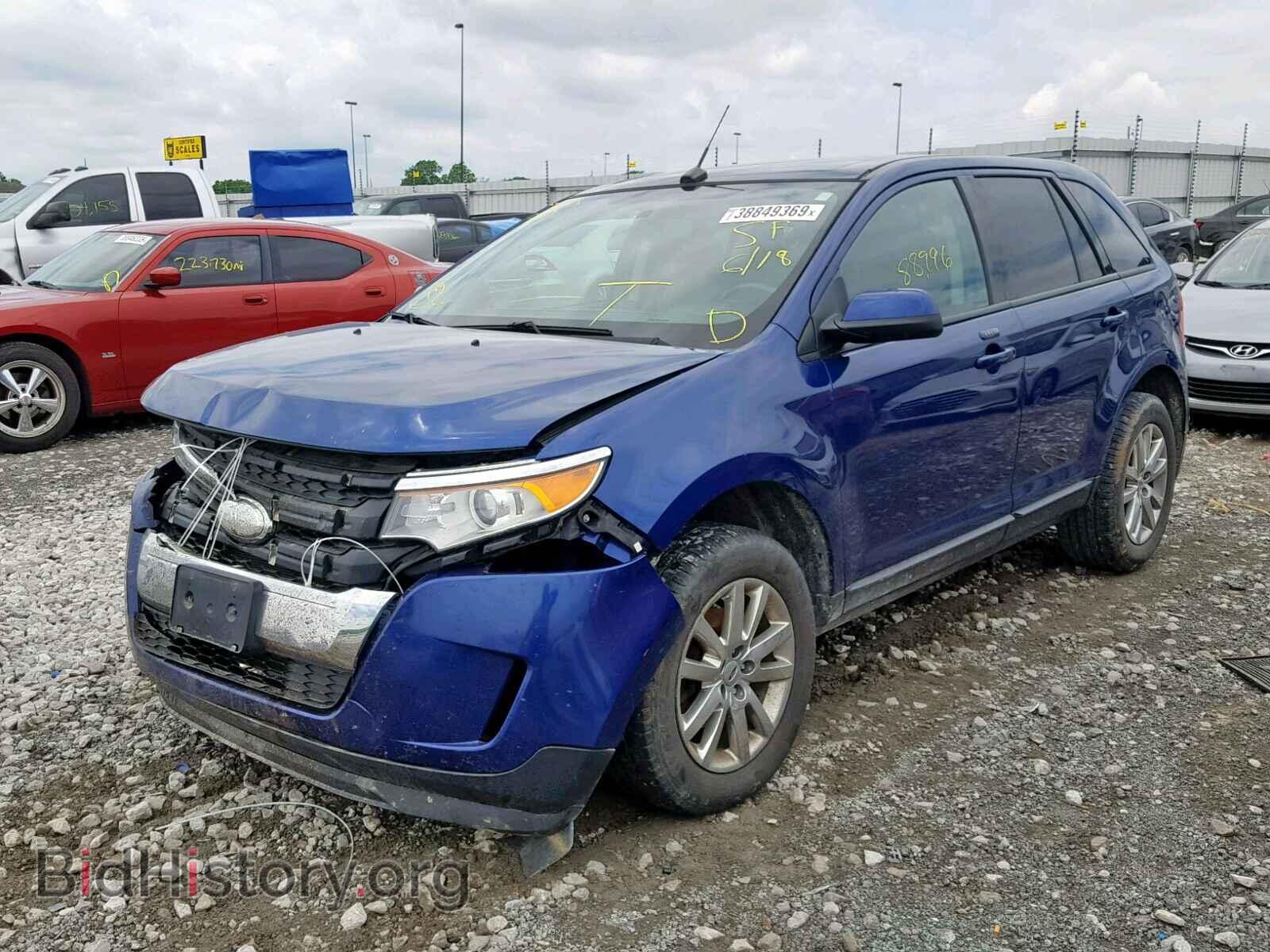 2013 FORD EDGE SEL - VIN: 2FMDK3JC9DBA57741 - Photo 2