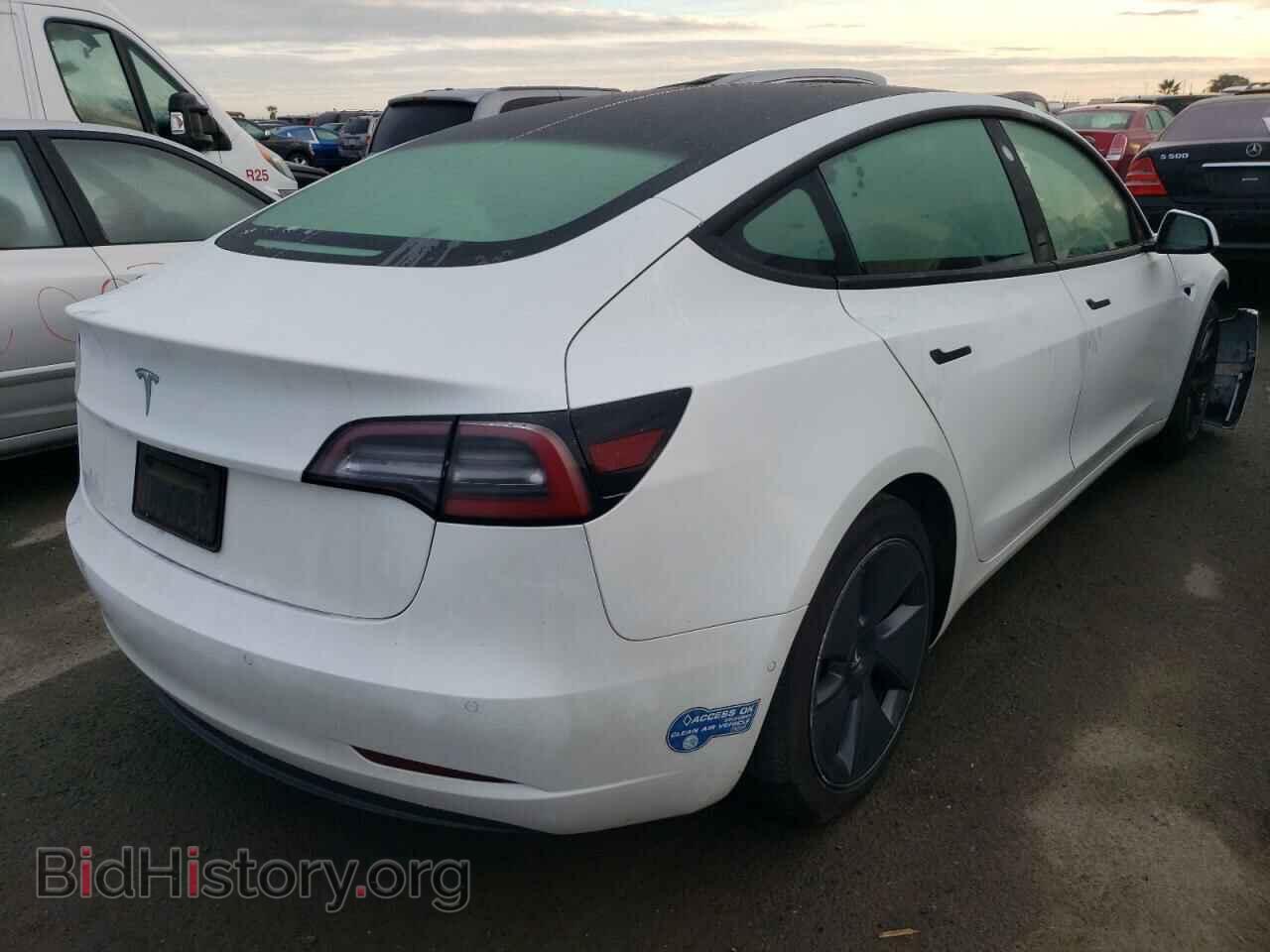 2021 TESLA MODEL 3 - VIN: 5YJ3E1EA0MF873955 - Photo 3