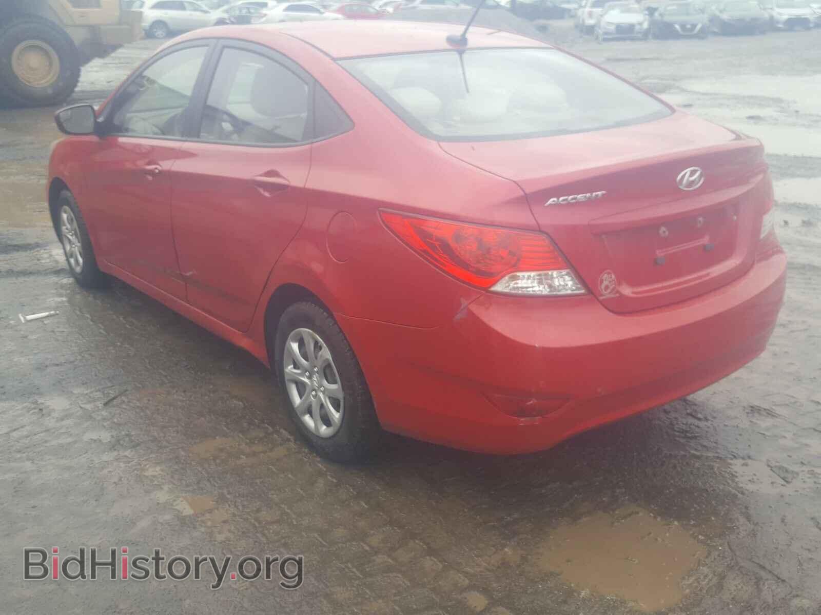 2014 HYUNDAI ACCENT - VIN: KMHCT4AE9EU749445 - Фото 3