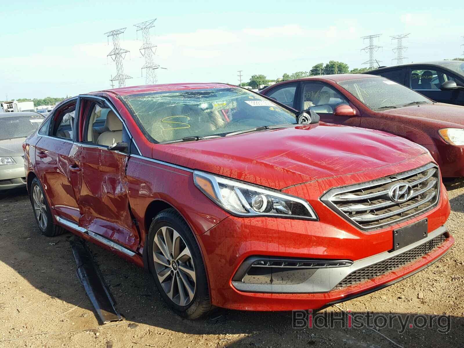 Photo 5NPE34AF9HH500230 - HYUNDAI SONATA 2017