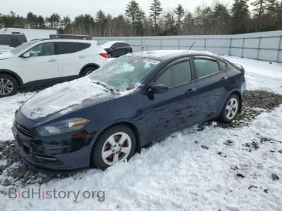 2015 Dodge DART SXT, blue — VIN 1C3CDFBB4FD222498, Copart