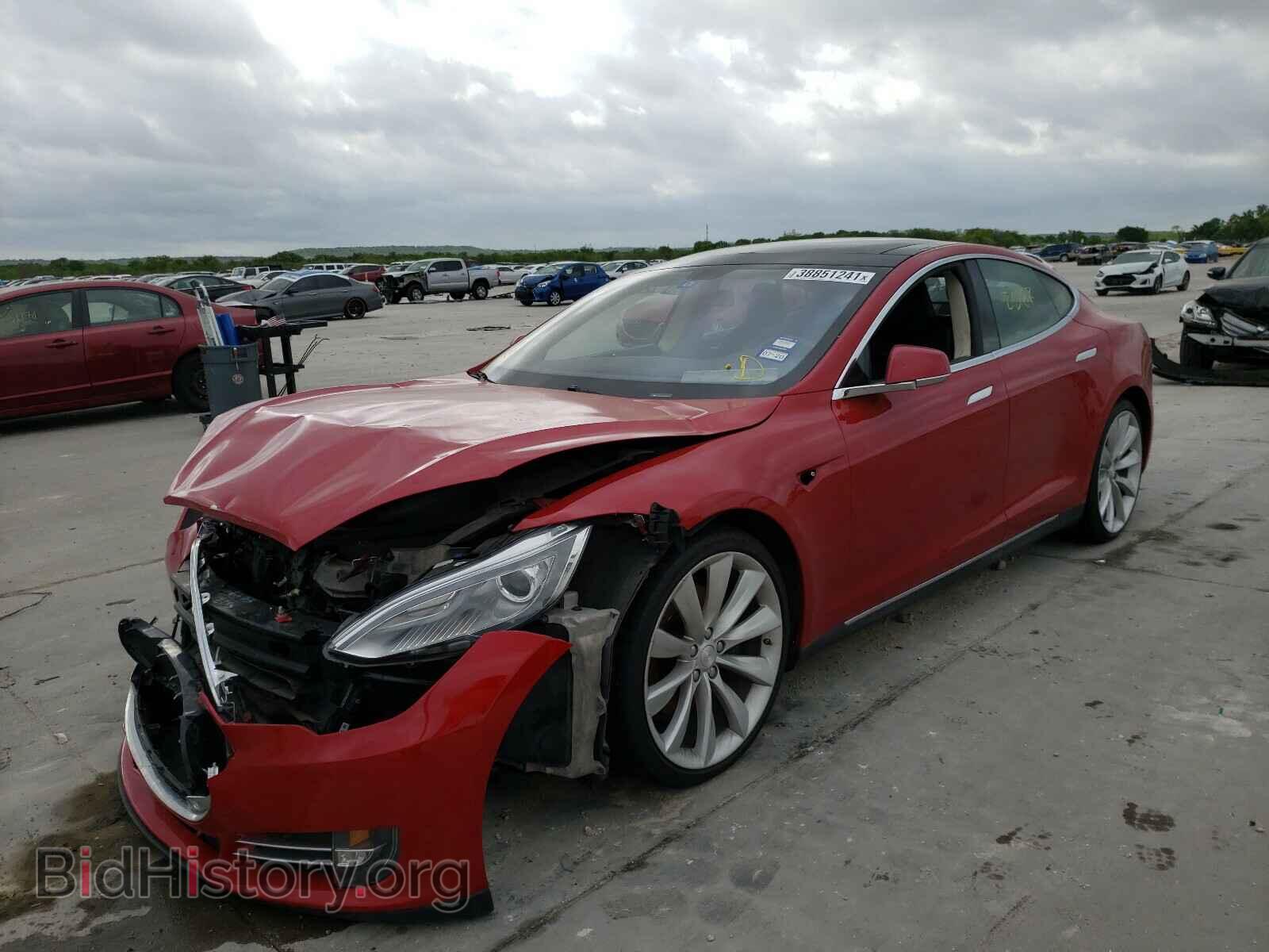 2013 TESLA MODEL S - VIN: 5YJSA1DN4DFP09989 - Photo 2