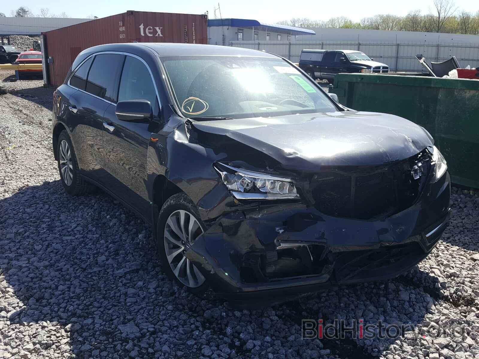 Photo 5FRYD4H48GB032257 - ACURA MDX 2016